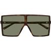 Saint Laurent Occhiali da Sole SL 909 BETTY S 003 Marrone/Verde Donna 63/6/145
