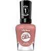 Sally Hansen Smalto Miracle Gel - Wild & Free, Anti-scheggiature, Ultra brillante, Facile da applicare, 14,7 ml