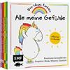 Edition Michael Fischer Alle meine Gefühle - Emotionen kennenlernen mit dem kleinen Einhorn: 4 Bücher im Bundle: Ängstlich, Müde, Wütend, Glücklich