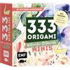 Edition Michael Fischer 333 Origami Minis - Watercolor Botanicals: Dein dekorativer Wendeblock zum kreativen Falten & Notieren (Papier: 70 g/m², 9x9 cm)
