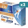 F&F Crampact Notte Integratore Per Crampi Notturni Con Magnesio E Potassio 3 confezioni da 14 Bustine
