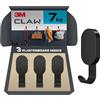 3M CLAW Ganci per Cartongesso, Confezione da 3 - Portata Fino a 7 kg per Gancio - Si Installa Senza Attrezzi - Ganci Appendiabiti per Zaini, Giacche e Decorazioni Casa
