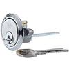 Yale P-X52KP-CH - Cilindro di ricambio per porte da 38-57 mm, alta sicurezza, 2 chiavi in dotazione, finitura cromata, confezione Visi