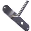 Alpertec, 28015540, Acciaio Conte - LS set di ristrutturazione per porte bagno wc maniglia della porta set Maniglie Armatura