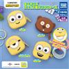 TAKARA TOMY Minions Face Silicone Case Set di 4 Gacha Bob Stuart Dave Tim