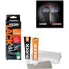 Quixx 00070 Cancella Graffi (Finitura Polacco di 25 G/25 G/ 2 Asciugamani/ 4 Carta Abrasiva)
