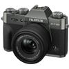 FUJI X-T30 III KIT 15-45 CHARCOAL SILVER - GARANZIA FUJIFJIILM ITALIA 2 ANNI