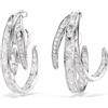 SWAROVSKI ORECCHINI A CLIP VIENNA, TAGLIO MISTO, PLACCATO RODIO, 5756046