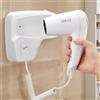 BAKAJI Asciugacapelli Parete Muro Hotel Phon Asciuga Capelli Bagno Casa Albergo 1100W