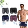 Okdance Boxhero - Boxer da uomo in bambù, traspirante, rinfrescante, per nuoto estivo e viaggi, 4 colori, M