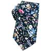 Mantieqingway - Cravatta da uomo in cotone, stretta, con stampa floreale, 6,5 cm, 147*6.5*3.8cm