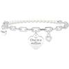 KIDULT - Bracciale Donna - Bracciale elastico con frase - 732353