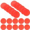 Hemobllo Chip Rotondi in Plastica Rossa 100 Pezzi, Accessori Gioco | Scuole e Asili, Contatori per Carte e Scacchi, Forma Tonda, Semplice Design, Non Si Deformano Facilmente