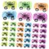 HOMOBABE 36 Mini Auto Colorate Retrocarica per Giocattoli Educativi per Apprendimento Anticipato Divertenti e Sicuri Colori Casual per Ragazzi e Ragazze Colore Casuale Colore Casuale