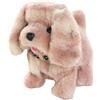 Generico Mil-ow Cucciolo Robot Peluche, Il Mio Cucciolo Robot Realistico Che Cammina Scodinzolando Giocattolo per Cani che Abbaia, Simulazione Macchiata Interattiva Bambola per Cani Elettrica per Animali