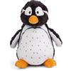 NICI 49310 Cuddly Toy Penguin Stas 16 cm Black and White Sitting Soft Plush Cute Plush Toy for Cuddling and Playing, for Children and Adults, Great Gift Idea