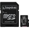KINGSTON SD-MICRO KINGSTON 128GB incl. Adapter CLASS 10 UHS-I 100MB/s + ADATTATORE Canvas Select - SDCS2/128GB SDCS2/128GB KINGSTON - SDCS2/128GB