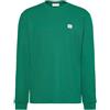 Calvin Klein Uomo Maglietta Maniche Corte Waffle Badge Tee con Scollo Rotondo