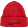 Karl Lagerfeld Jeans Donne Furry Logo Beanie