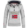 Geographical Norway - Gymclass, Felpa da donna, grigio melange, L
