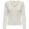 ONLY ONLGEENA Pullover | Regular Fit, Maniche 7/8, Casual, Temperatura massima 30°C ciclo normale