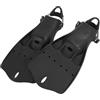 Generic Pinne per Immersione Regolabili con Cinghie con Fibbia a Molla Potente Spinta per lo Snorkeling e le Immersioni Subacquee Gomma 2 Pezzi (XL)
