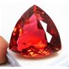 110.10 KT Perfetto Rosso Arancio Topazio Cubico Certificato Loose Gemma per