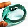 Gemma Sciolta Acquamarina Naturale Ocean Blue Asterismo Ovale 945.60 Ct IGL