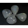 Arcobaleno Fuoco Naturale Luna 110 Carato 4 Pezzi Originale Certificato Gemma