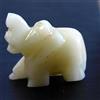 35.80 CT Naturale Bianco Quarzo Elefante Bello Arredo Casa Fantastico Regalo