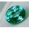 6.6 CT Naturale Certificato di Forma Ovale Verde Tormalina Paraiba Loose Gemma