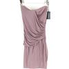 PATRIZIA PEPE Abito Donna (IT) 40 Senza Spalline Viola Mistura Di Lana Mini