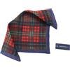 Suitsupply Pochette Check Fodera Da Taschino Da Uomo Taglia Unica In Lino