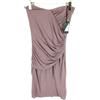 Patrizia Pepe Abito Donna (It) 42 senza Spalline Misto Lana Mini Viola