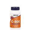 NOW FOODS Vitamin C-500 mit Hagebutten 100 pz Compresse