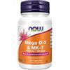NOW FOODS Mega D3 4000 UI e MK 60 Pc