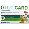 SHEDIR PHARMA Srl Unipers Gluticard Mangime Complementare per Cani e Gatti - 30 Compresse, Supporto Cardiaco e Antiossidante