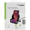 Belkin BOOST CHARGE - Caricabatterie wireless + adattatore di alimentazione CA - 10 Watt - QC 3.0 - Nero