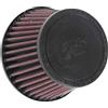 K&N Filtro Aria Universale Conico 64mm flangia, 114mm base, 89mm top, 81mm altezza - (RU-8100)