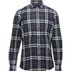 BURBERRY - Camicia fantasia - Blu notte