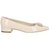 FERRAGAMO - Ballerine - Panna