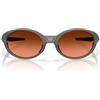 Oakley Oo9438 Eyejacket Redux, Occhiali Uomo, Inchiostro Oliva Opaco/Prizm Bronzo Gradiente, 58 mm