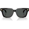 Versace Occhiali da Sole VE4510U GB1/87 Nero/Grigio Scuro Uomo 52/19/140