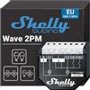 Shelly Wave 2PM, Z-Wave Interruttore Intelligente Relé - 2 Canali, 16А, Monitora il Consumo di Energia, Controllo Remoto e Automazione, Illuminazione, Hub Z-Wave Richiesto, SmartStart