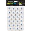 JOOLA Palline da ping pong 3 stelle Training Advanced 40 mm diametro Premium Palle da ping pong bianco 24 pezzi
