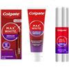 Colgate - Routine Blancheur Purple - Toner 40 ml - Siero Night Max White - 2,5 ml - Dentifricio 75 ml