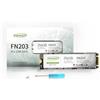 Fikwot FN203 256GB M.2 SATA SSD - SLC Cache 3D NAND TLC SATA III 6Gb/s M.2 2280 NGFF Unità a Stato Solido Interna, Fino a 550MB/s, Compatibile con Ultrabook, Tablet PC e Mini PC