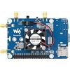 Waveshare RM520N-GL 5G HAT with Case,Compatible with Raspberry Pi/Windows 7/8/10/11, Quad Antennas LTE-A, Global Band, GNSS Positioning, Support 3GPP 16, 4G/3G
