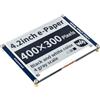 Waveshare 4.2inch E-Paper Display Module, 400x300 Resolution, Supports Black/White 2-Color, Compatible with Jetson Nano/Raspberry Pi 4B/3B+/3A+/3B/2B/1B+/1A+/Zero 2 W/Zero W/Zero