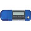 ISTOVO Lettore Mp3 Lettore Musicale Disco U da 4 GB Supporta Batteria AAA Sostituibile, Registrazione (Blu)